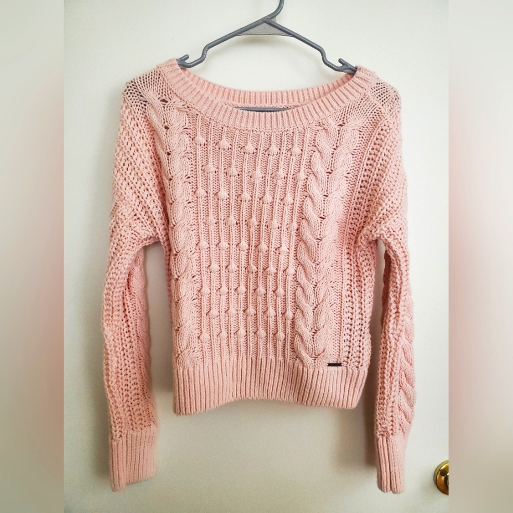 Abercrombie XS pink sweater